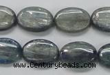 CKC207 15.5 inches 13*18mm oval natural kyanite beads wholesale