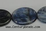 CKC57 15.5 inches 22*30mm oval natural kyanite beads wholesale