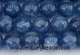 CKC793 15 inches 6mm round blue kyanite beads wholesale