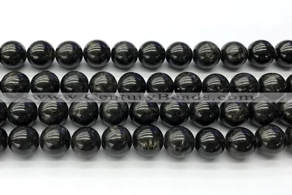 CLB1169 15 inches 12mm round hornblende beads