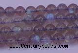 CLB911 15.5 inches 5mm round labradorite gemstone beads