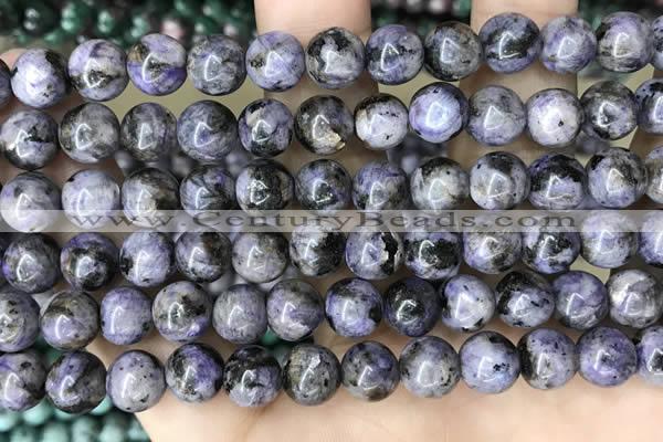 CLJ512 15.5 inches 4mm,6mm,8mm,10mm & 12mm round sesame jasper beads