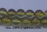 CLQ351 15 inches 6mm round natural lemon quartz beads wholesale