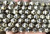 CME609 15 inches 10*11mm bicone dalmatian jasper beads wholesale