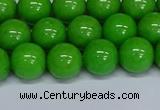 CMJ116 15.5 inches 10mm round Mashan jade beads wholesale