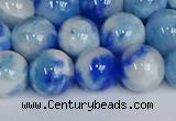 CMJ1196 15.5 inches 8mm round jade beads wholesale