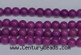 CMJ162 15.5 inches 4mm round Mashan jade beads wholesale