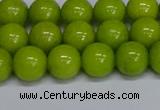 CMJ270 15.5 inches 10mm round Mashan jade beads wholesale