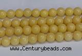 CMJ302 15.5 inches 4mm round Mashan jade beads wholesale