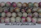 CMJ492 15.5 inches 6mm round rainbow jade beads wholesale