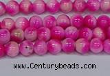 CMJ638 15.5 inches 4mm round rainbow jade beads wholesale