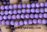 CMJ818 15.5 inches 10mm round matte Mashan jade beads wholesale