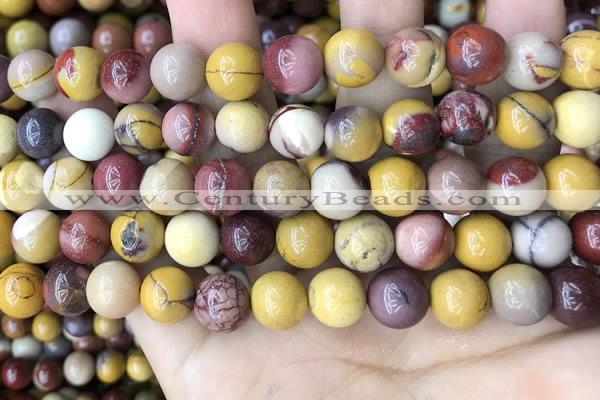 CMK348 15.5 inches 10mm round mookaite jasper beads wholesale