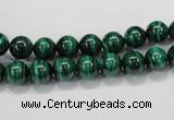 CMN150 AA grade 6mm round natural malachite beads Wholesale