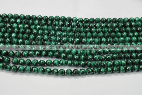 CMN150 AA grade 6mm round natural malachite beads Wholesale