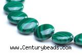 CMN25 A grade 4*8mm coin shape natural malachite beads Wholesale