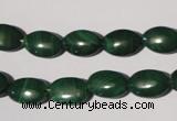 CMN270 15.5 inches 8*12mm oval natural malachite beads wholesale