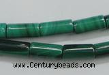 CMN410 15.5 inches 4*9mm tube natural malachite beads wholesale