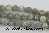 CMS123 15.5 inches 8mm faceted round moonstone gemstone beads