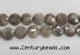 CMS1794 15.5 inches 20mm faceted coin AB-color moonstone beads