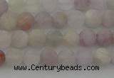 CNA671 15.5 inches 6mm round matte lavender amethyst beads