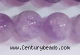 CNA955 15.5 inches 10mm round natural lavender amethyst beads