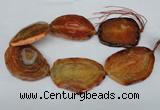 CNG1237 15.5 inches 40*50mm - 55*65mm freeform agate beads