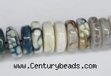 CNG1444 15.5 inches 6*15mm - 8*15mm nuggets agate gemstone beads