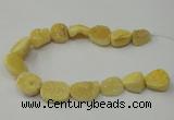 CNG1518 8 inches 12*16mm - 15*22mm freeform agate beads