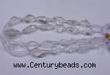 CNG1700 15.5 inches 15*20mm - 18*35mm nuggets white crystal beads