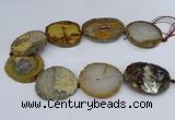 CNG3030 15.5 inches 35*40mm - 45*50mm freeform druzy agate beads