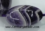 CNG356 15.5 inches 20*30mm - 30*40mm nuggets amethyst beads