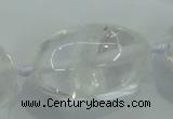 CNG357 15.5 inches 15*30mm - 25*48mm nuggets white crystal beads