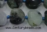 CNG5936 10*12mm - 10*14mm faceted freeform jade beads