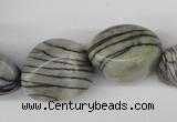 CNG62 15.5 inches 12*18mm - 20*30mm nuggets black water jasper beads