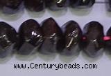 CNG6382 15.5 inches 6*14mm - 8*14mm nuggets red garnet beads