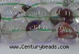 CNG6912 15.5 inches 12*16mm - 13*18mm nuggets green phantom quartz beads