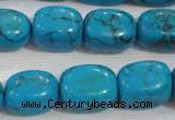 CNG732 15.5 inches 13*18mm nuggets synthetic turquoise beads wholesale