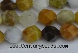 CNG7371 15.5 inches 8mm faceted nuggets mixed opal beads