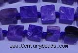 CNG7546 15.5 inches 6*8mm - 10*12mm freeform charoite beads