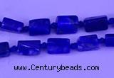 CNG7654 15.5 inches 5*6mm - 6*9mm nuggets lapis lazuli beads