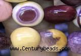 CNG8047 15.5 inches 8*10mm nuggets mookaite jasper beads