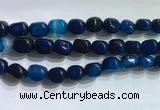 CNG8156 15.5 inches 10*14mm nuggets agate beads wholesale