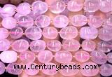 CNG9301 15 inches 10*14mm - 13*18mm nuggets rose quartz beads