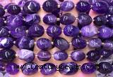 CNG9304 15 inches 10*14mm - 13*18mm nuggets amethyst beads