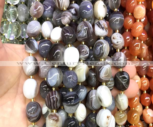 CNG9326 15 inches 10*14mm - 13*18mm nuggets Botswana agate beads