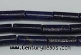 CNL1508 15.5 inches 4*12mm tube lapis lazuli beads wholesale