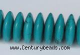 CNT28 16 inches 7*24mm rondelle natural turquoise beads wholesale