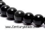 COB01 15 inches 6mm round black obsidian gemstone beads wholesale