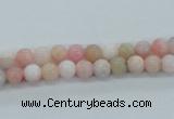 COP01 15.5 inches 5mm round natural pink opal beads wholesale